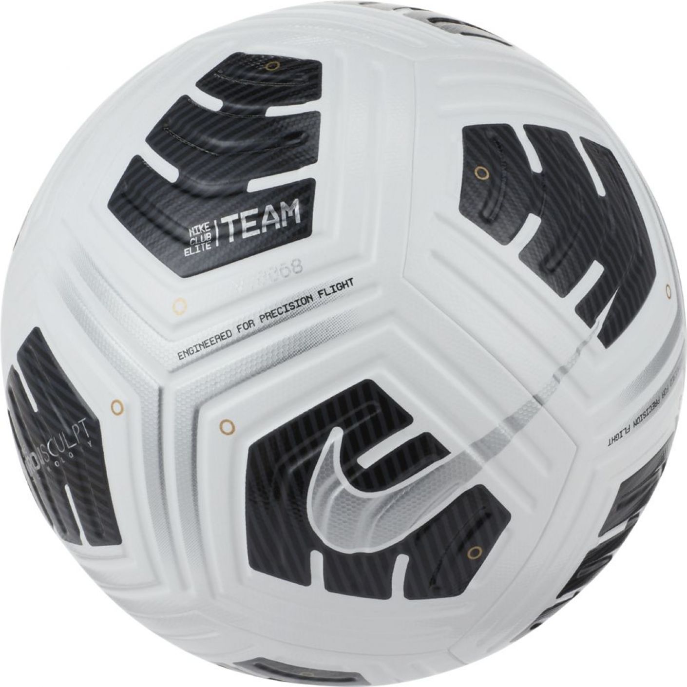 Nike Club Elite Team Football White Black Grey - KNVBshop.nl
