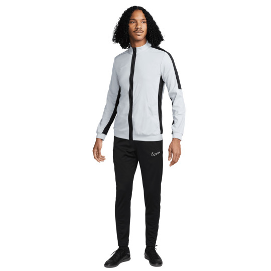 Black and white nike tracksuit shop