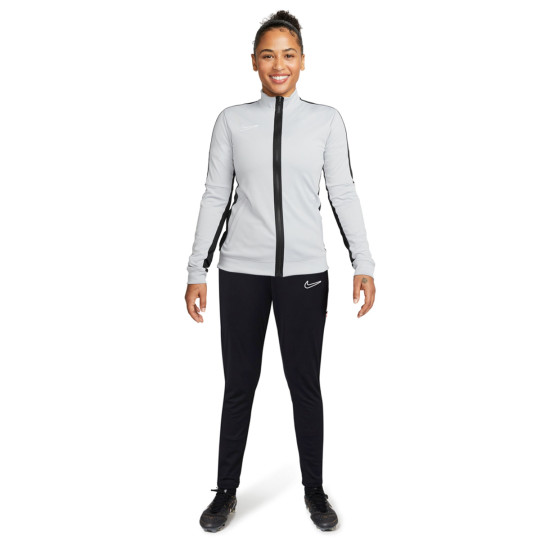 Nike tracksuit womens black and white on sale