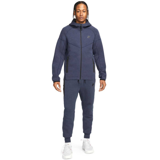 Blue nike fleece tracksuit outlet