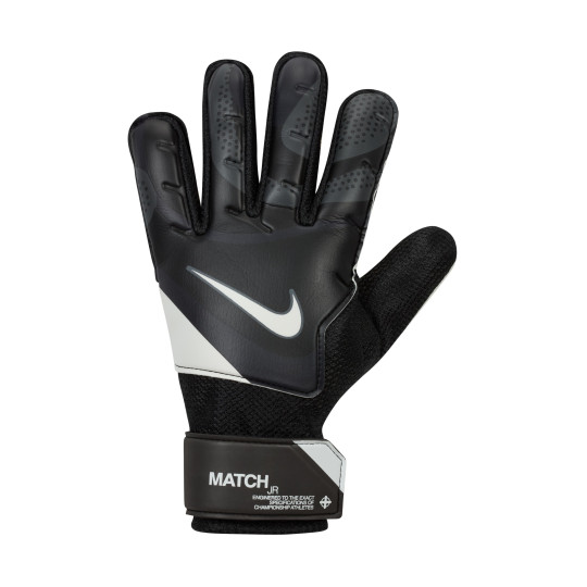 Nike Match Kids Goalkeeper Gloves Black Yellow KNVBshop