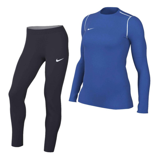 navy blue nike tracksuit womens