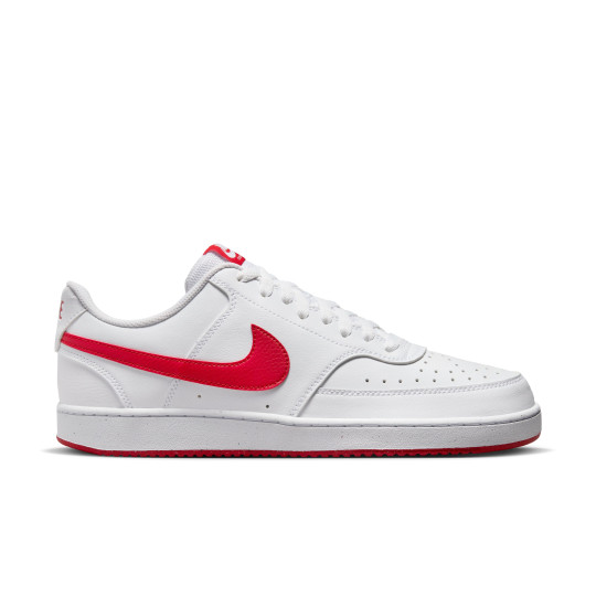 Nike Court Low Borough Recraft Sneakers Kids Rood Zwart Wit - KNVBshop.nl