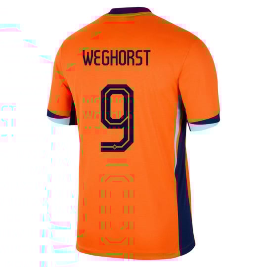 Nike Nederlands Elftal Weghorst 9 Thuisshirt 2024-2026