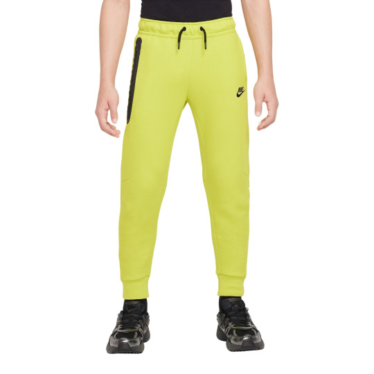 Nike Tech Fleece Jogger Black Yellow KNVBshop