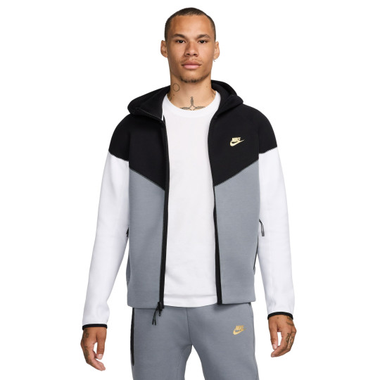 Nike Tech Fleece Vest Sportswear Zwart Grijs Wit Beige