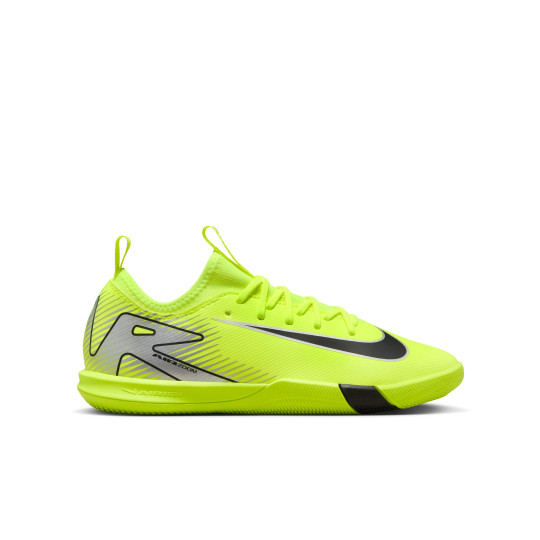 Nike Zoom Mercurial Vapor Academy 15 Laceless Indoor Football Boots IN Kids White Bright Red Black KNVBshop
