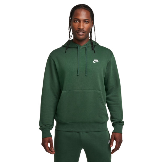 Nike F.C. Essential Fleece Hoodie Dark Green White KNVBshop