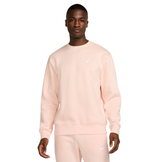 nike light pink sweater