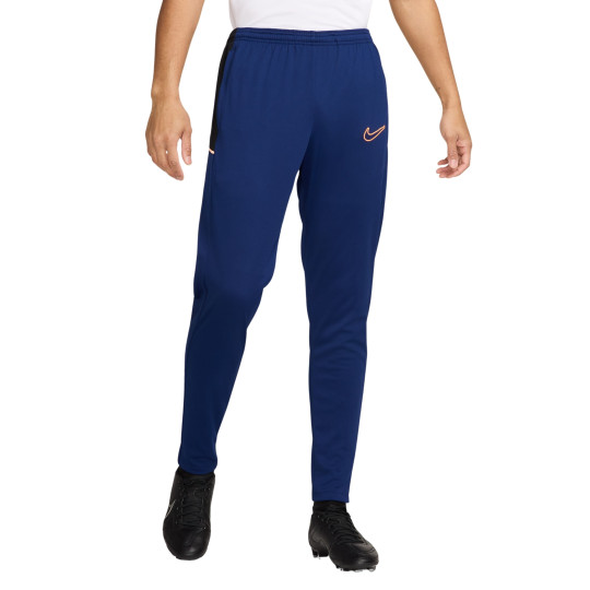 Nike Trainingsbroek Academy 25 Donkerblauw Zwart Oranje