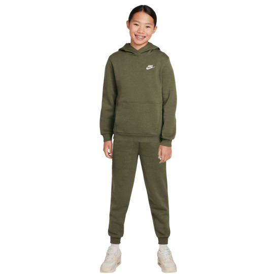 nike hoodie dark green