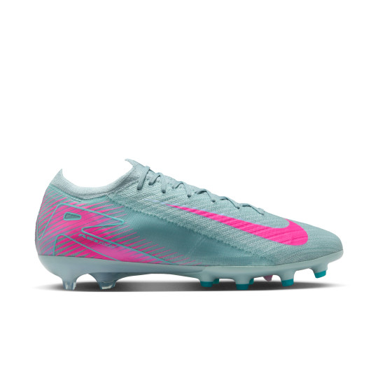 Nike Zoom Mercurial Vapor Elite 16 Kunstgras Voetbalschoenen (AG) Lichtblauw Felroze