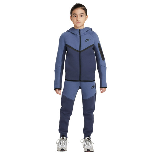 blue tech fleece set