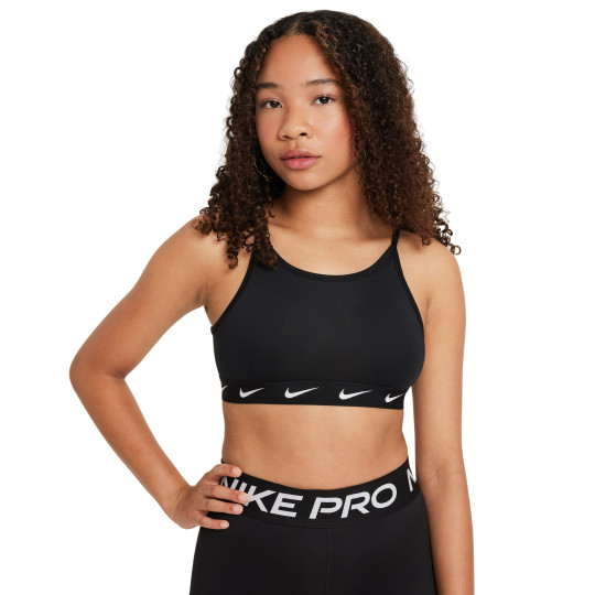 nike pro strappy sports bra