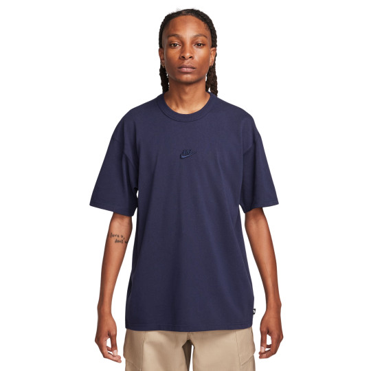 Nike Sportswear Essentials Premium T-Shirt Donkerblauw