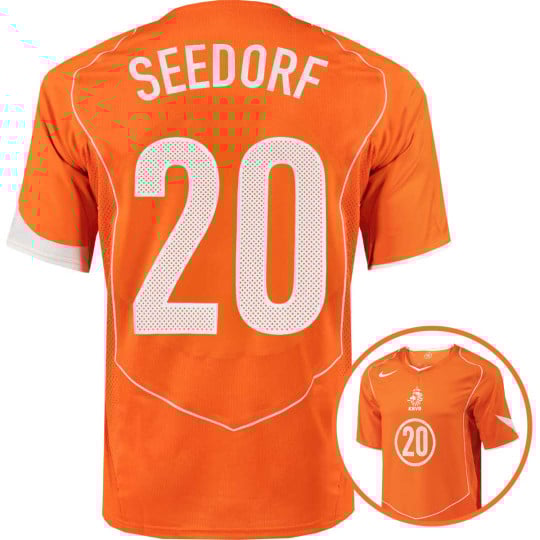 Nike Nederlands Elftal Total 90 Seedorf 20 Thuisshirt 2004 Reissue