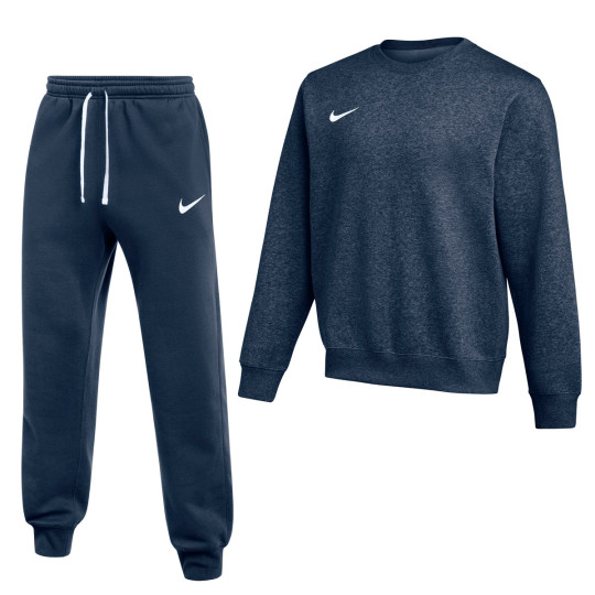 nike sweatpants dark blue