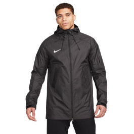 Nike football academy rain jacket in black 2025