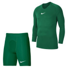 Nike Park Dri-Fit Trainingsset Lange Mouwen Groen Wit