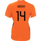 Nike Netherlands Groenen 14 Home Jersey WEURO 2022 Kids
