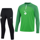 Nike KNVB Drill Trainingspak Groen Zwart