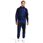 Nike Nederland Club Hooded Full-Zip Trainingspak 2022-2024 Blauw Zwart