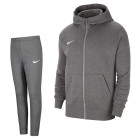 Nike Park 20 Full-Zip Fleece Trainingspak Kids Donkergrijs