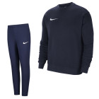 Nike Park 20 Sweat Fleece Trainingspak Kids Donkerblauw