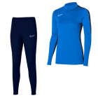 Nike Dri-Fit Academy 23 Trainingspak Dames Blauw Donkerblauw Wit