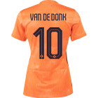 Nike Netherlands van de Donk 10 WWC 2023-2025 Kids Home Jersey