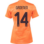 Nike Netherlands Greens 14 Home Jersey WWC 2023-2025 Kids