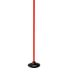 Sportec sports pole including rubber foot