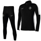 Nike KNVB Staff Trainingspak 1/4-Zip Heren Zwart Wit