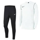 Nike Park 20 Crew Trainingspak Wit Zwart