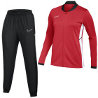 Nike Academy 25 Full-Zip Tracksuit Red Black White