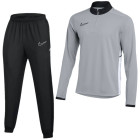 Nike Academy 25 Trainingspak 1/4-Zip Grijs Zwart Wit
