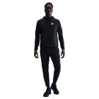 Nike Sportswear Sport Casual Full-Zip Tracksuit Hooded Black Red