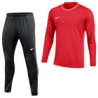 Nike Dri-FIT Park 26 Trainingspak Rood Zwart