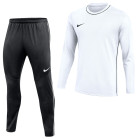 Nike Dri-FIT Park 26 Trainingspak Kids Wit Zwart