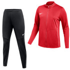 Nike Dri-FIT Park 26 Trainingspak Full-Zip Dames Rood Zwart