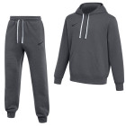 Nike Park 26 Fleece Pullover Hoodie Joggingpak Donkergrijs Zwart