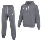 Nike Park 26 Fleece Pullover Hoodie Joggingpak Donkergrijs Wit