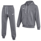 Nike Park 26 Fleece Vest Joggingpak Donkergrijs Wit