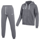 Nike Park 26 Fleece Vest Joggingpak Dames Donkergrijs Wit