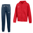 Nike Park 26 Fleece Vest Joggingpak Kids Rood Zwart