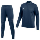 Nike Dri-FIT Park 26 Trainingspak 1/4-Zip Dames Donkerblauw Wit