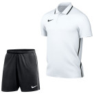 Nike Dri-FIT Park 26 Polo Trainingsset Wit Zwart