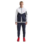 Nike Sportswear Tech Fleece Sportswear Trainingspak Wit Donkerblauw Rood