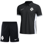 Nike KNVB Scheidsrechters Polo Trainingsset 2026-2028 Zwart Wit