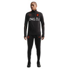 Nike Nederlands Elftal Strike Trainingspak 1/4-Zip 2026-2028 Zwart Feloranje